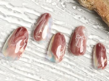 ザ ネイル パーラー 博多駅(The Nail Parlor)/いちごみるくニュアンス