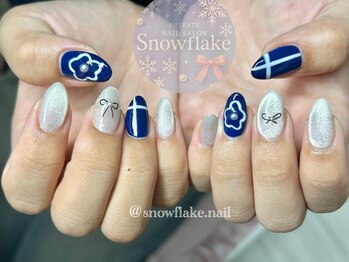 スノーフレーク(Snowflake)/定額デザイン☆