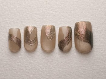 ネイルサロン クリスタルリーフ(Nailsalon Crystal Leaf)の写真/シンプル上品な大人女性向けのネイルから、トレンドのワンホン・ニュアンスデザインまで幅広くご対応♪