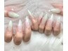 《オフ無料》トレンド◎海外風レースネイル+長さだし ¥11000