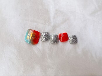 縦グラデーションネイル