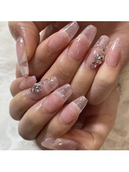 ネイルキュート アンド クールラッシュ 亀有店(nailcute & CoolLash)/クリアスカ*。