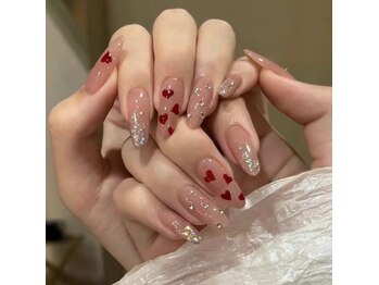 クイーンズビューティーサロン 新宿本店(Queen's beauty salon)/チップ長さだしやりつけ放題