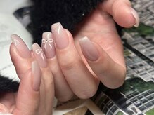 アース コアフュールボーテ 富山婦中店(EARTH coiffure beaute)/リボンネイル