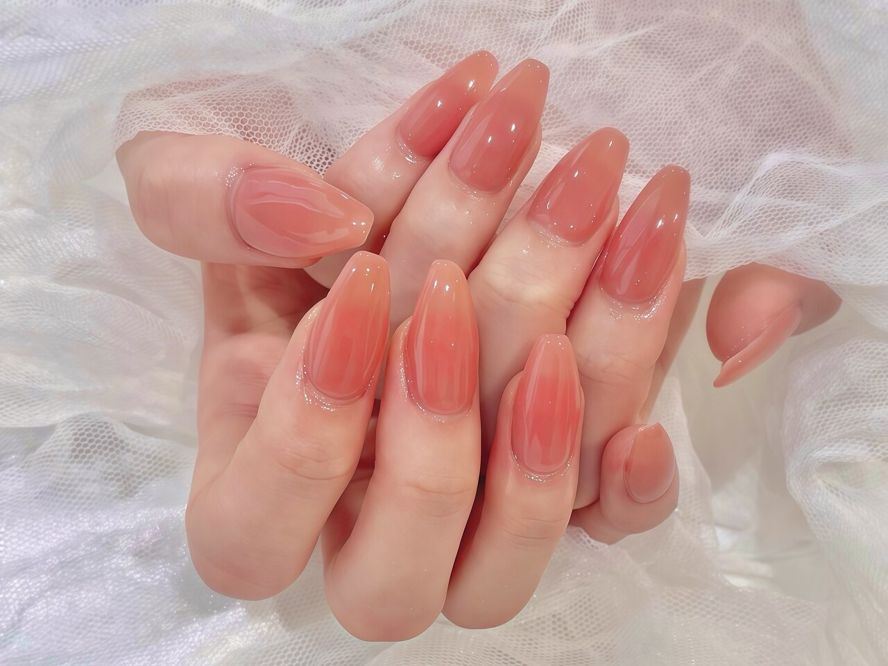 2026年春トレンド】ピーチのネイルデザイン集｜人気順｜ホットペッパー
