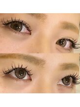 アンアイラッシュ(un eyelash)/エクステでアイライン効果
