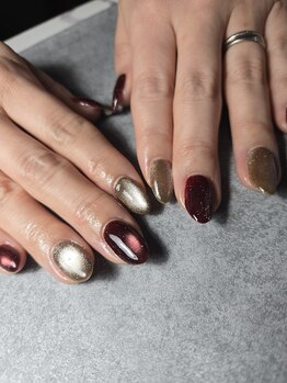 ヴィエル(Vieru)/マグネット　ボルドー／ブラウン