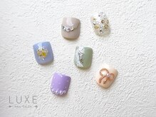 リュクス 流山おおたかの森店(Luxe)/季節のフットデザイン￥8900