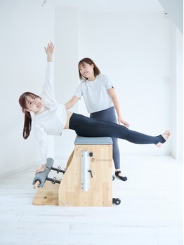 ピラティススタジオ Albright 前里店【アルブライト】の写真/【マッサージではなかなか改善しない方へ】マシンピラティスを通して、肩こりを気にせず過ごせる身体に！