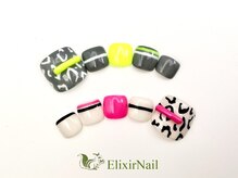 エリクサーネイル 池袋(Elixir Nail)/フットやり放題/クーポン使用