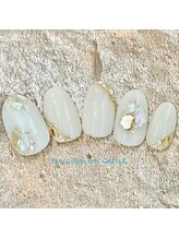 ネイルサロン クイル(QUILL)/1月White