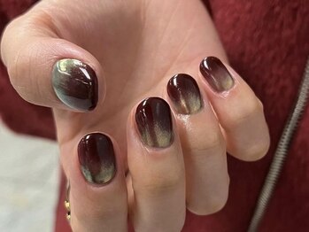 アイネイルズ 梅田店(I nails)/ミラーグラデーションMeg限定