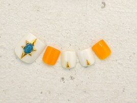 フット　イエロー　エスニック
