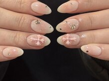 アイネイルズ 梅田店(I nails)/Momo限定Y2Kチーククロムネイル