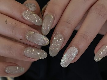 アイネイルズ 吉祥寺店(I nails)/ナチュラル綺麗めニュアンス
