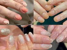 シンプル、ニュアンス、韓国系など様々なデザインに対応◎