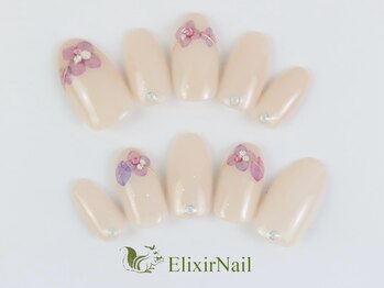エリクサーネイル 神田(Elixir Nail)/シンプル/クーポン使用