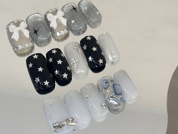 アイネイルズ 天神今泉店(I-nails)の写真/トレンドのワンホンネイルやY2Kデザインも【HAND】trend collection￥8500★パラジェル取り扱い◎