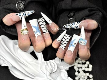 サンサンイチ 関内店(331)/2026年度成人式ネイル12