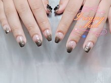 ドリーミー ネイル 上野(Dreamy Nail)/ラメグラ×パーツ