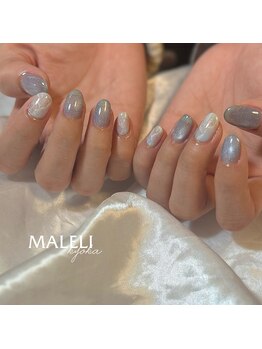 マレリ 北円山店(MALELI)/大理石風nail