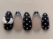 インタークロス(intercross)/ドットバレエコアフレンチ¥7800