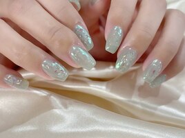 ニュアンスネイル/ブルーネイル