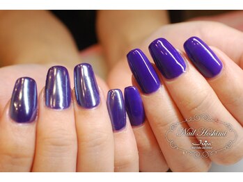 ジュジュ(Juju)/ワンカラーとミラーネイル