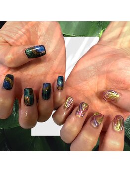 アヤネイルズ アンド アイラッシュ(AYA NAILZ.＆Eyelash)/100minsアートコース