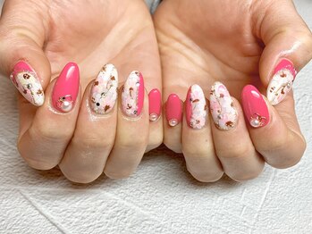 リルシャインネイル(lil shine.nail)/フラワーネイル☆