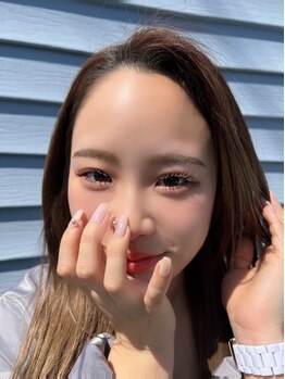 ヌン(nun)の写真/髪色やアイメイクに合わせて楽しめるカラーをご用意しております♪フラットラッシュ使用＋600円で変更可能!