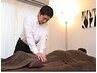 【ボディ+整体+フット】（85分）の贅沢コース！￥11000⇒￥9500【赤尾】