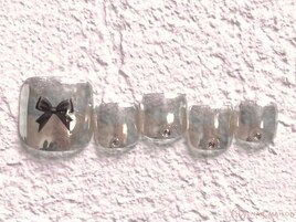 リボンメタリックミラー￥5980