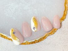 ルアナ(Luana.)/うねうねミラーネイル