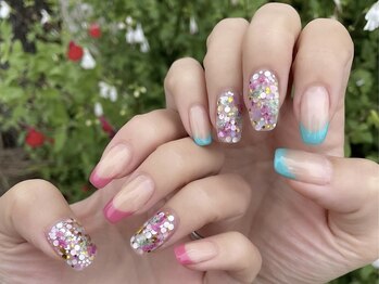 ペティアン エトワール アイラッシュアンドネイル(PETILLANT etoile)/フリーデザインジェル¥7590