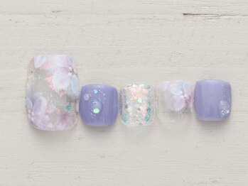 ノーネイル 川越(NO NAIL KAWAGOE)/紫陽花　￥4990