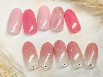 パラジェルプレミアムサロン ｎｅｗｉ ｎａｉｌ 銀座【7/1 NEW OPEN】の写真/初めてでも大丈夫！爪を削らないパラジェルで仕上げる、上品なシンプル系ネイル★銀座　パラジェル　４K