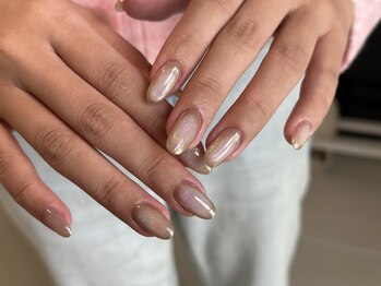 フロウネイル(Flow nail)/simple art