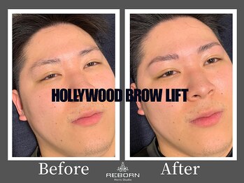 メンズスタジオ リボーン(REBORN)/ハリウッドブロウ/眉毛脱毛/松山