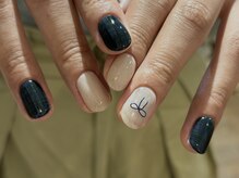 クルネ(QULNE)/チェックネイル/秋ネイル