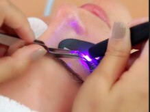クリン アイラッシュ ビューティ(CURIN eyelash beauty)の雰囲気（安心安全な最新LEDライトを使用してデザイン）