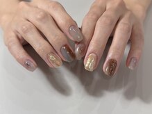 プチナノ(petitnano)/【rina】ニュアンスネイル