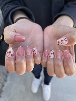 コウメ(KOUME)/さくらんぼネイル