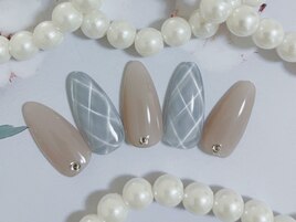 マグネットチェック柄