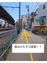 マイエリー(myelly)/道案内【JR市川駅→サロン】