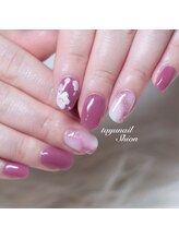 パラジェル桜ネイル