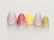 ネイルミックス 仙台駅前店(Nail Mix)/塗りかけ×ミラー　5990円