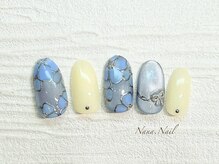 ナナネイル(Nana.Nail)/大人かわいい♪フラワーネイル