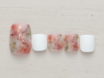 ノーネイル 川越(NO NAIL KAWAGOE)/ニュアンス大理石 ￥4990