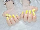 シンプル持込 推しネイル